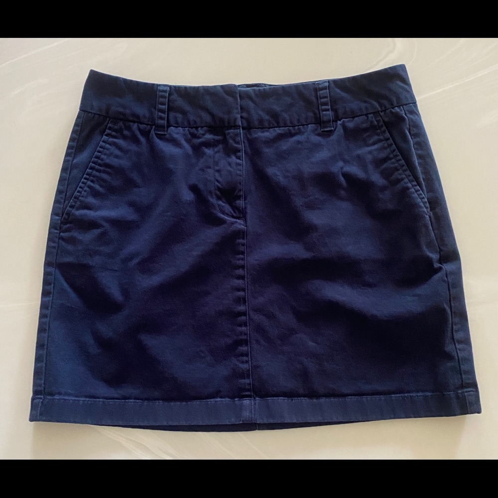 VINEYARD VINES W’s 8 Navy Miniskirt